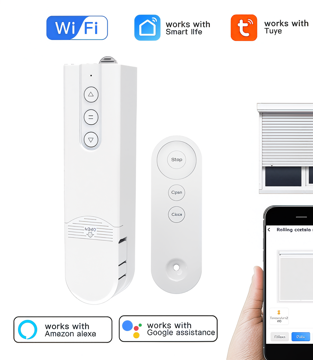 Smart Wi-Fi Curtain Motor - Remote & Voice Control, Smart Home