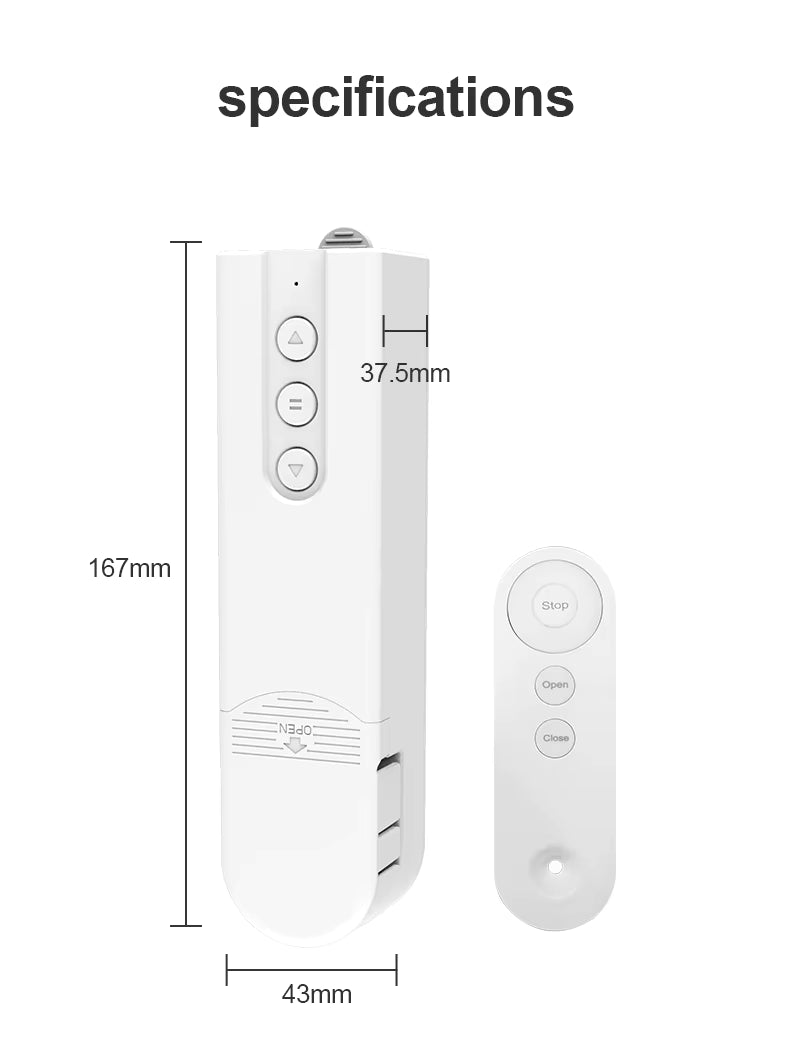 Smart Wi-Fi Curtain Motor - Remote & Voice Control, Smart Home
